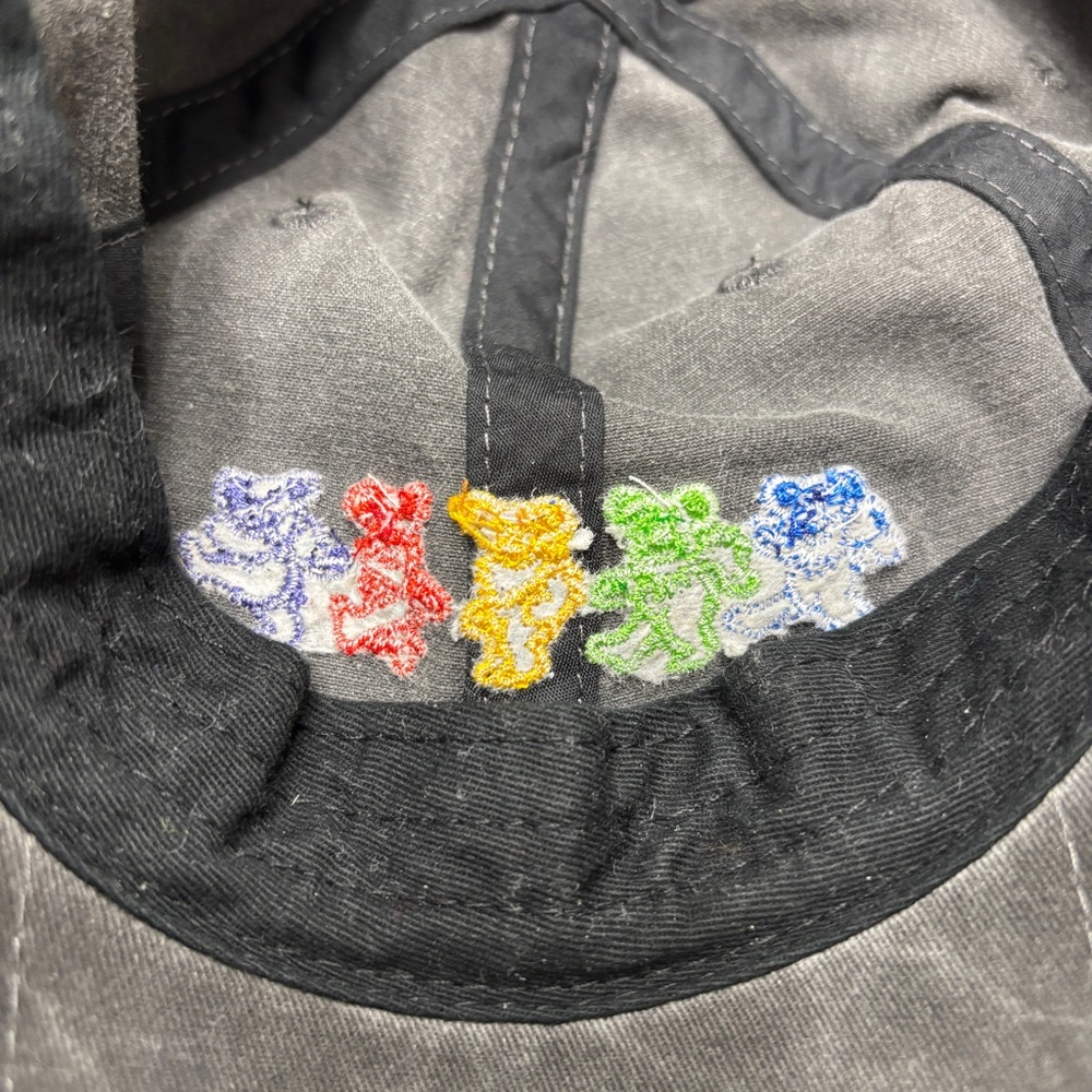 Grateful Dead Black/Gray Dancing/Marching Bears E… - image 8